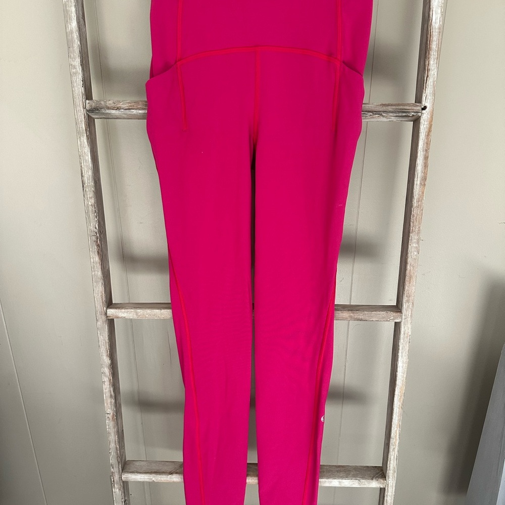 lululemon athletica Vibrant Pink Leggings